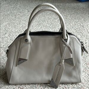 Coco Rocha x Botkier Gray Satchel with Silver Hardware